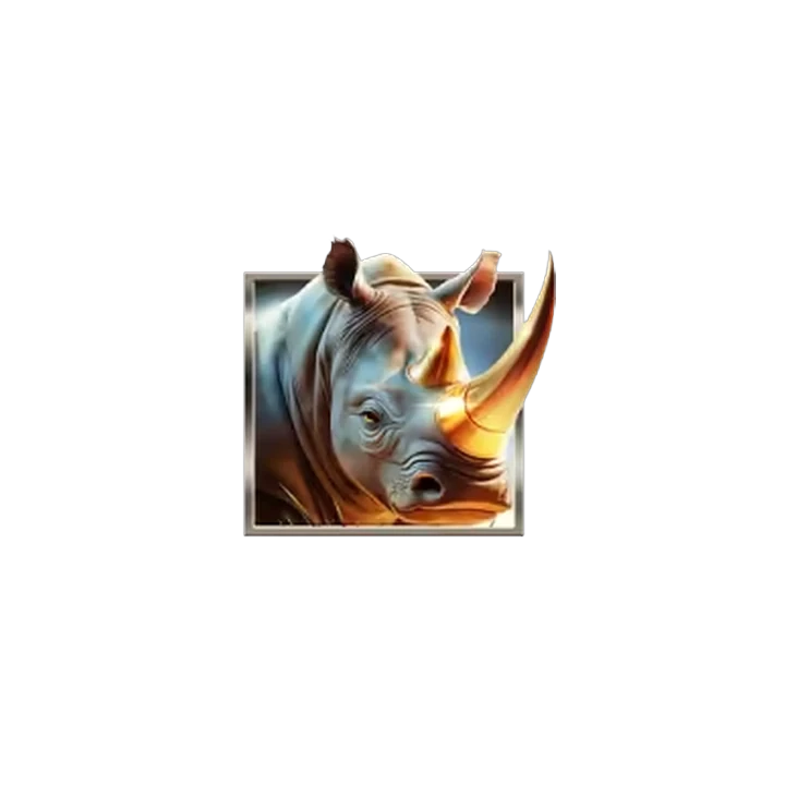 Rhino Coins Hit the Bonus Rhino symbol paytable icon